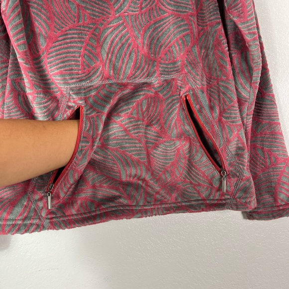 Wooly Bully Colorado Red Soft Plush pullover mock turtleneck women medium - Picture 4 of 6